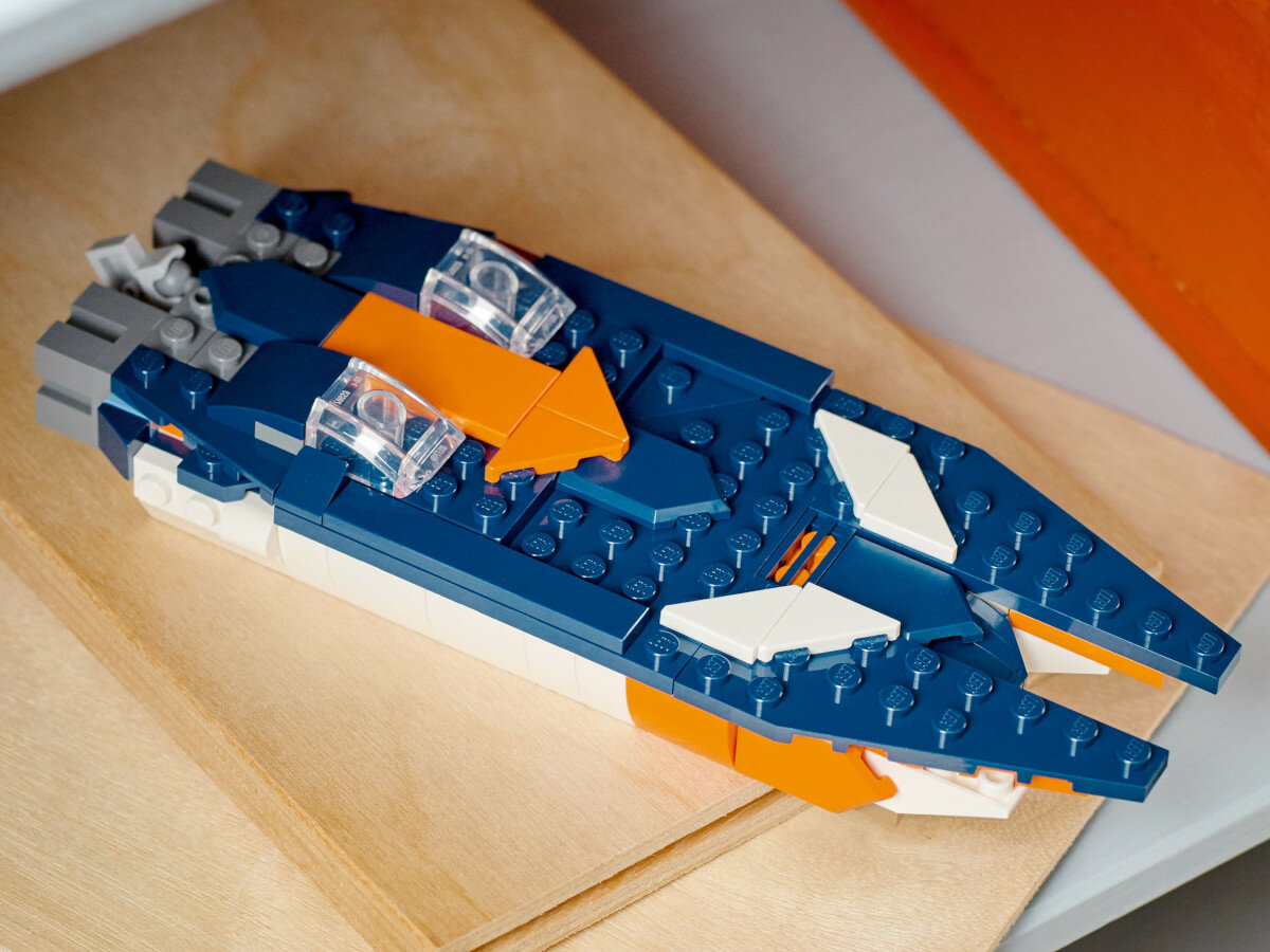 LEGO Creator Odrzutowiec naddzwiękowy 311264 testy jakosc