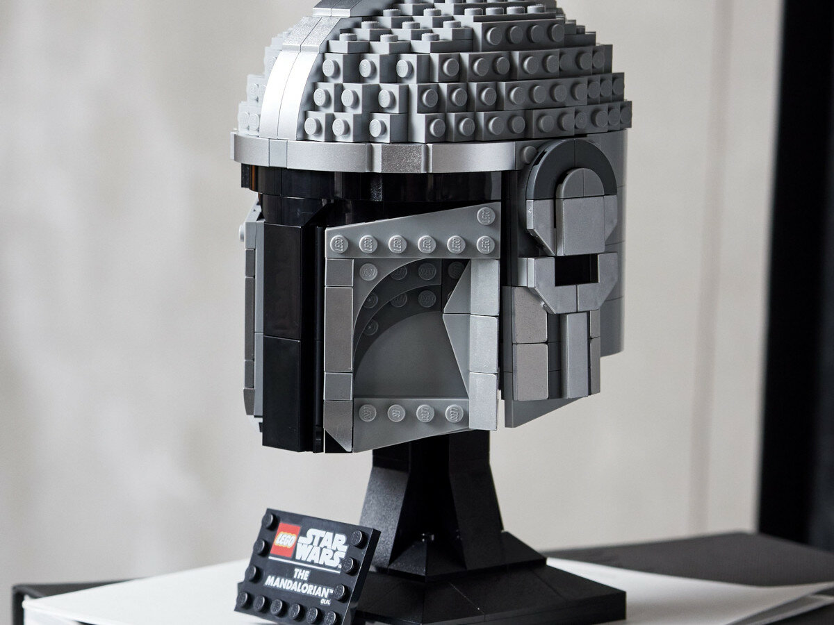 LEGO Star Wars Hełm Mandalorianina 75328 wyglad