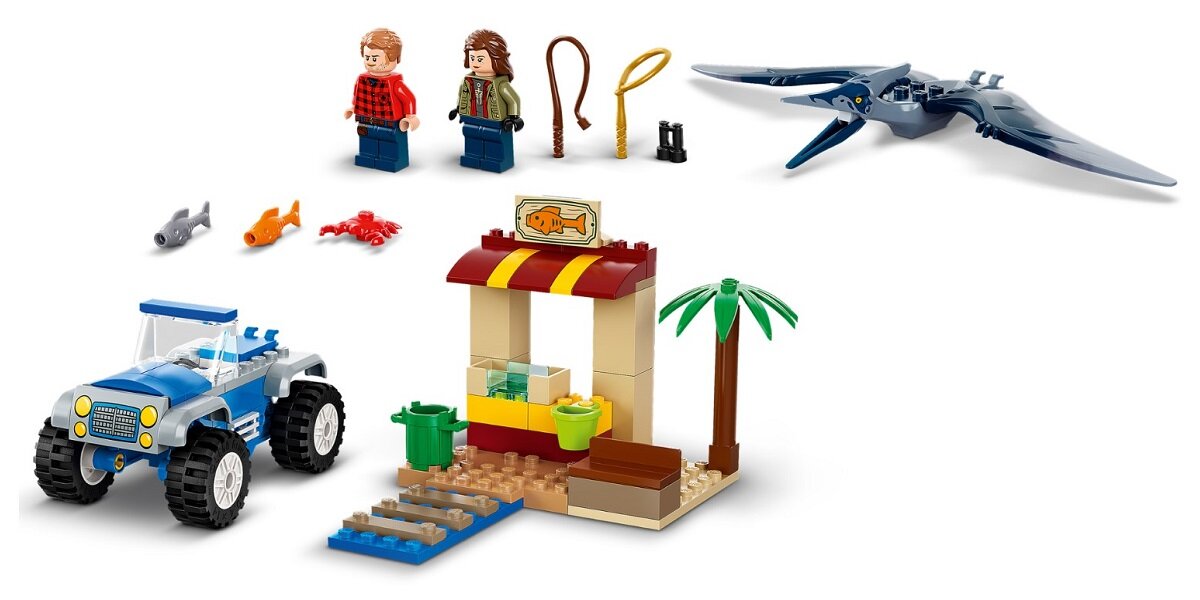 LEGO Jurassic World Pościg za pteranodonem 76943 Wysoka jakość i bezpieczeństwo