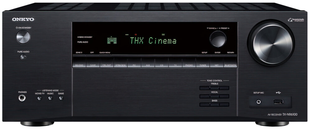 Kino domowe ONKYO TX-NR6100B + JAMO S-809 HCS 5.0  - strumieniowanie
