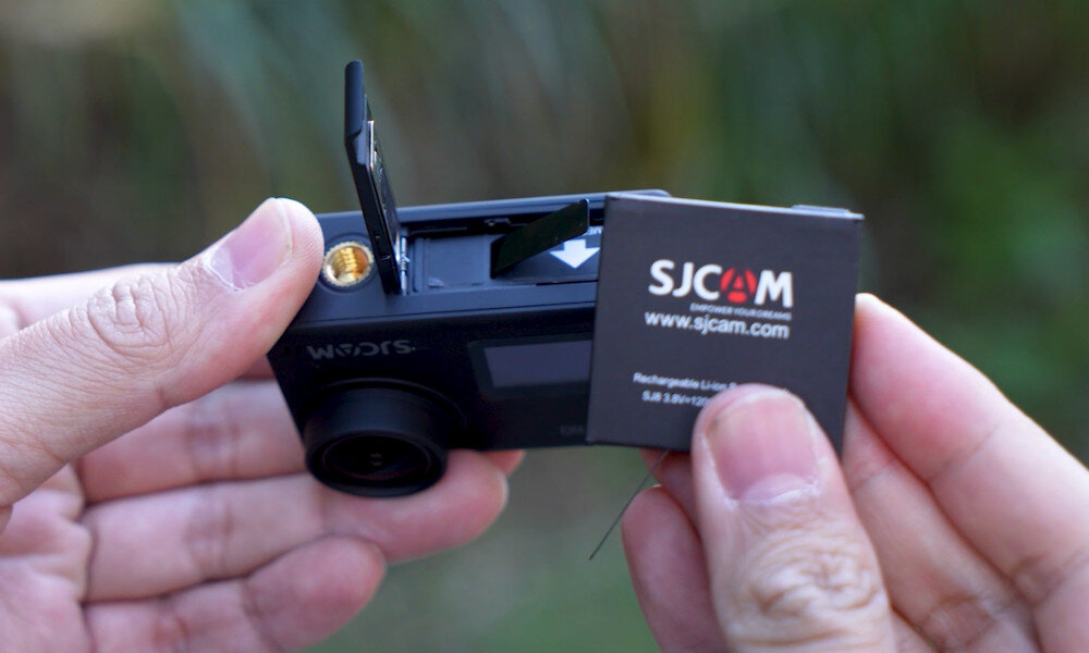 Kamera sportowa SJCAM SJ8 Dual Screen Czarny bateria żywotność pojemność