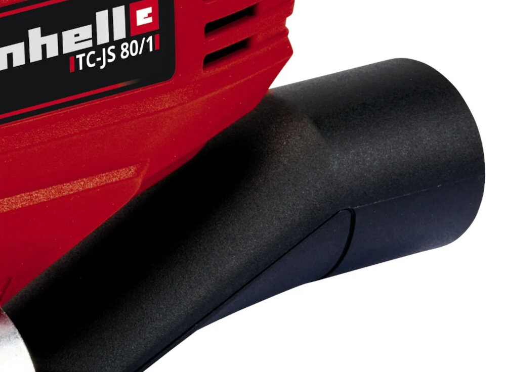 Wyrzynarka EINHELL TC-JS 80-1 regulacja kata ciecia do 45 stopni adapter do odkurzacza