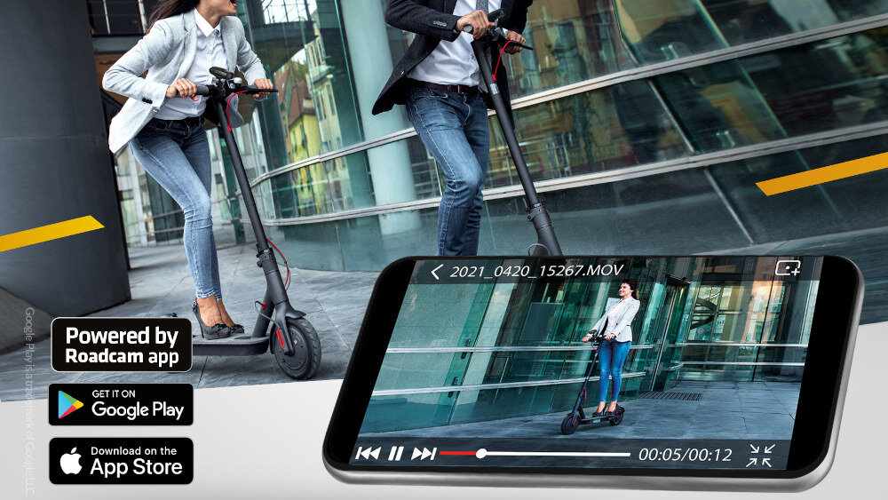 Kamera sportowa XBLITZ Everywhere  - aplikacja sterowanie ustawienia nagrywania