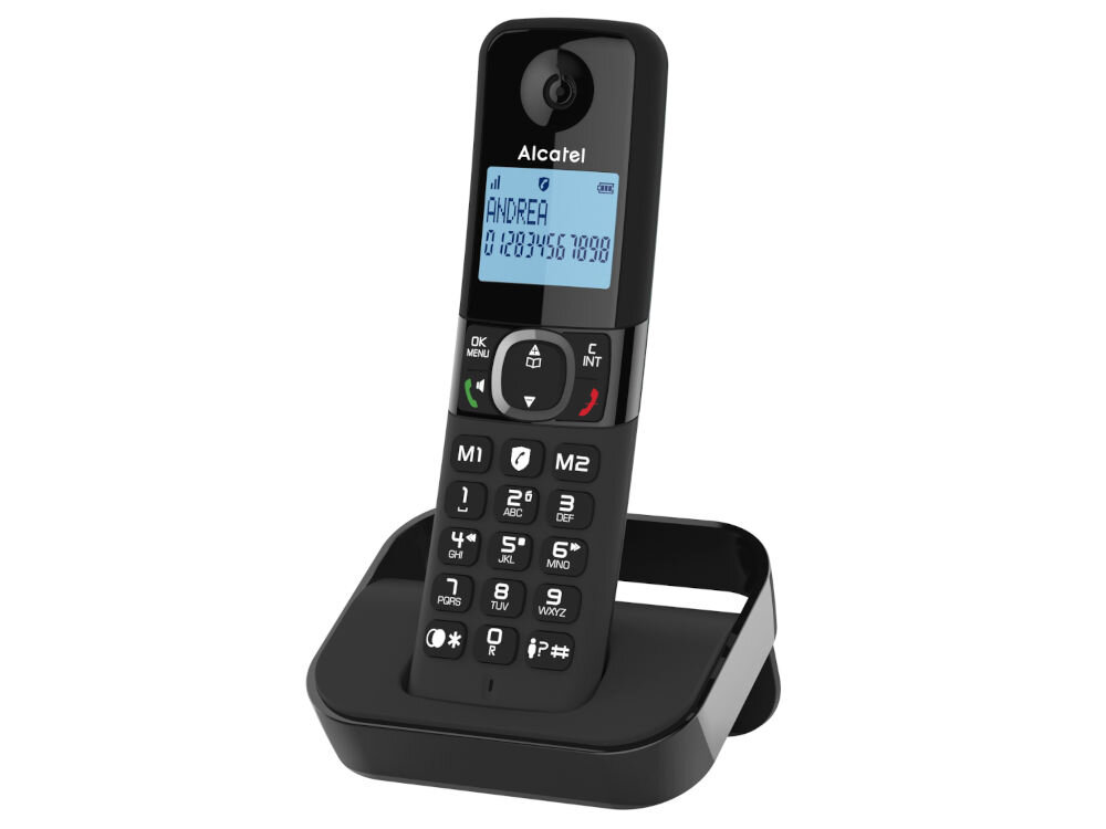 Telefon ALCATEL F860 tryb głośnomówiący, podświetlany ekran