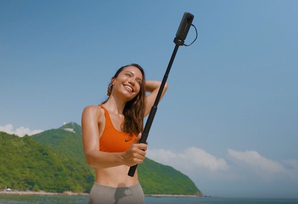 Uchwyt selfie INSTA360 do ONE X2  kamera montaż zasilanie