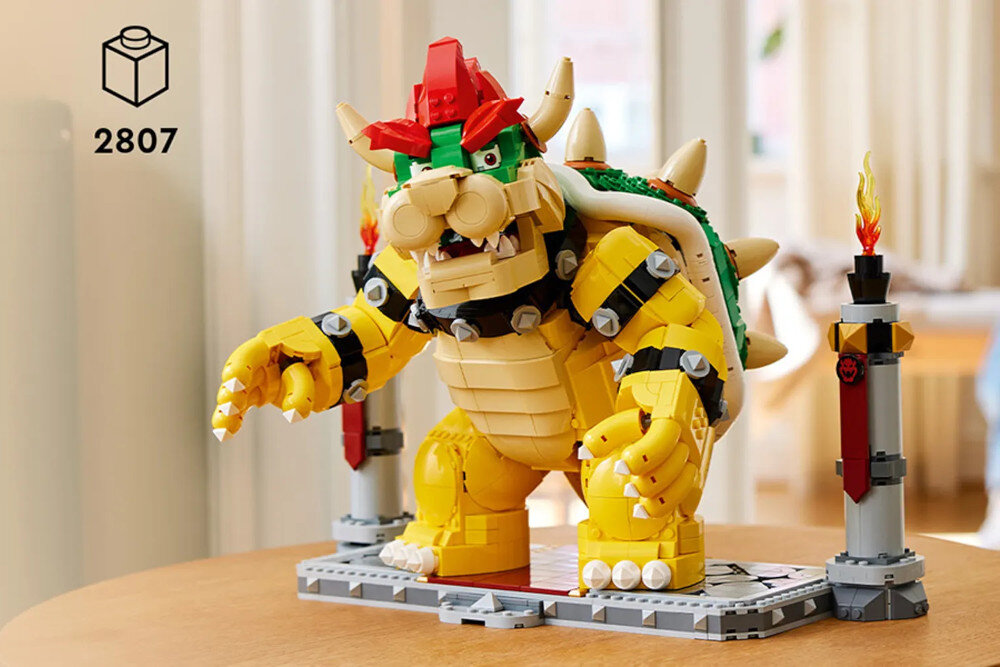 LEGO Super Mario Potężny Bowser 71411 figurka postawka