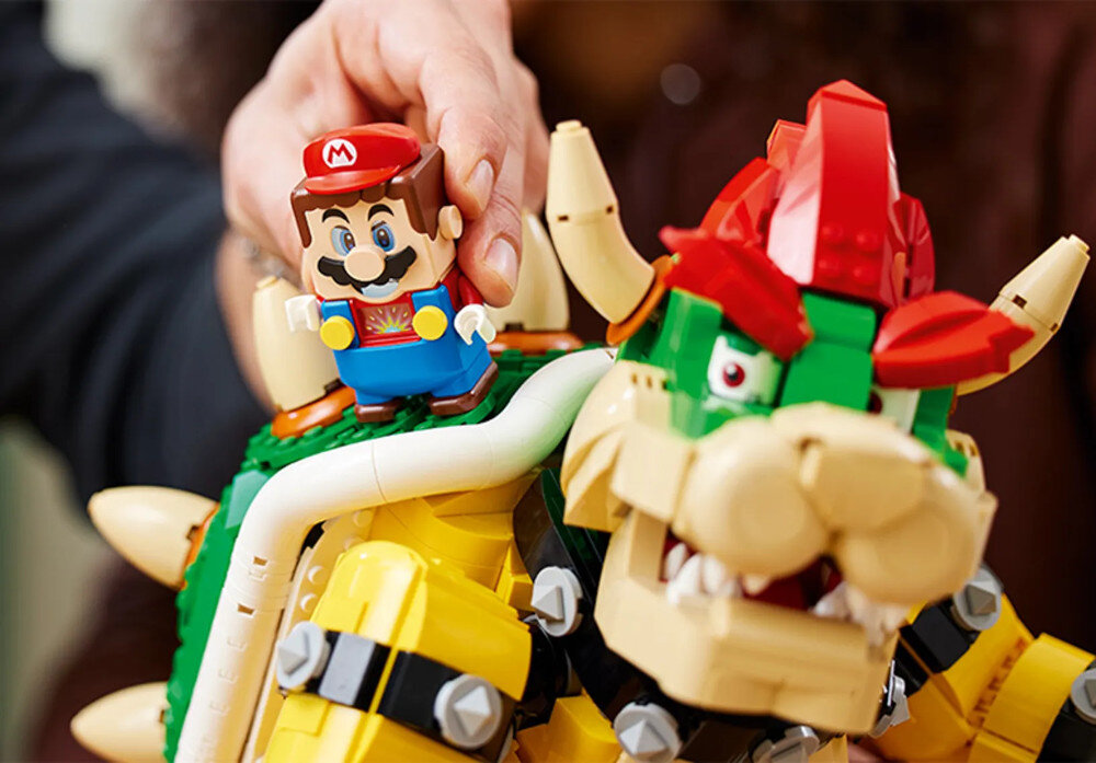 LEGO Super Mario Potężny Bowser 71411 interaktywna figurka