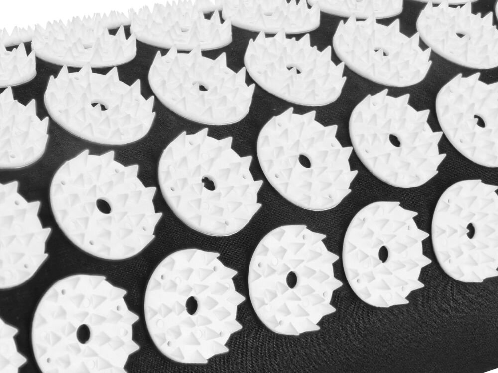 Mata masująca SPOKEY 940816 Czarno-biały poduszka innowacyjna akupunktura