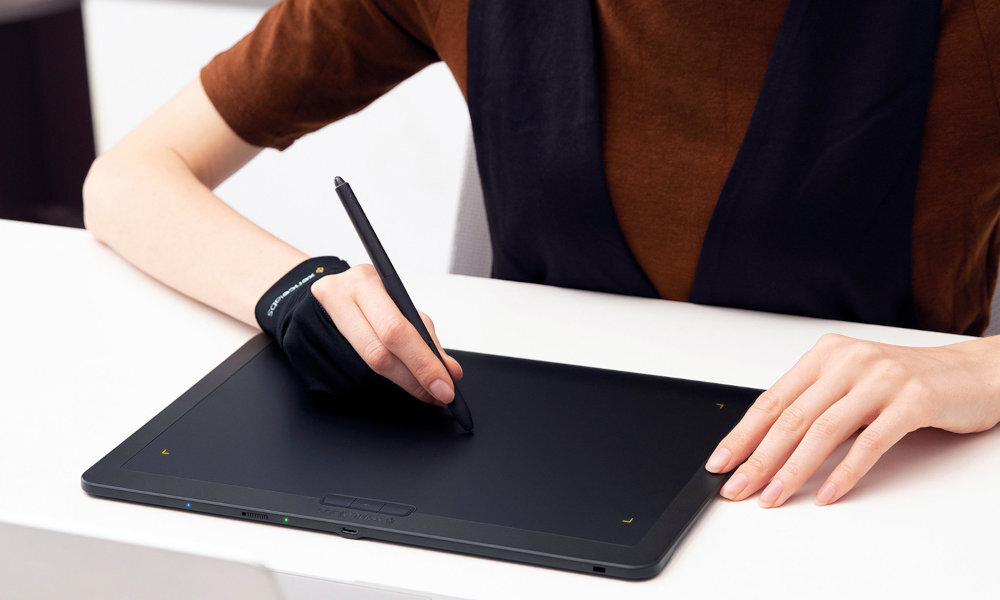 Rękawiczka XENCELABS do tabletu graficznego Glove Small Czarny