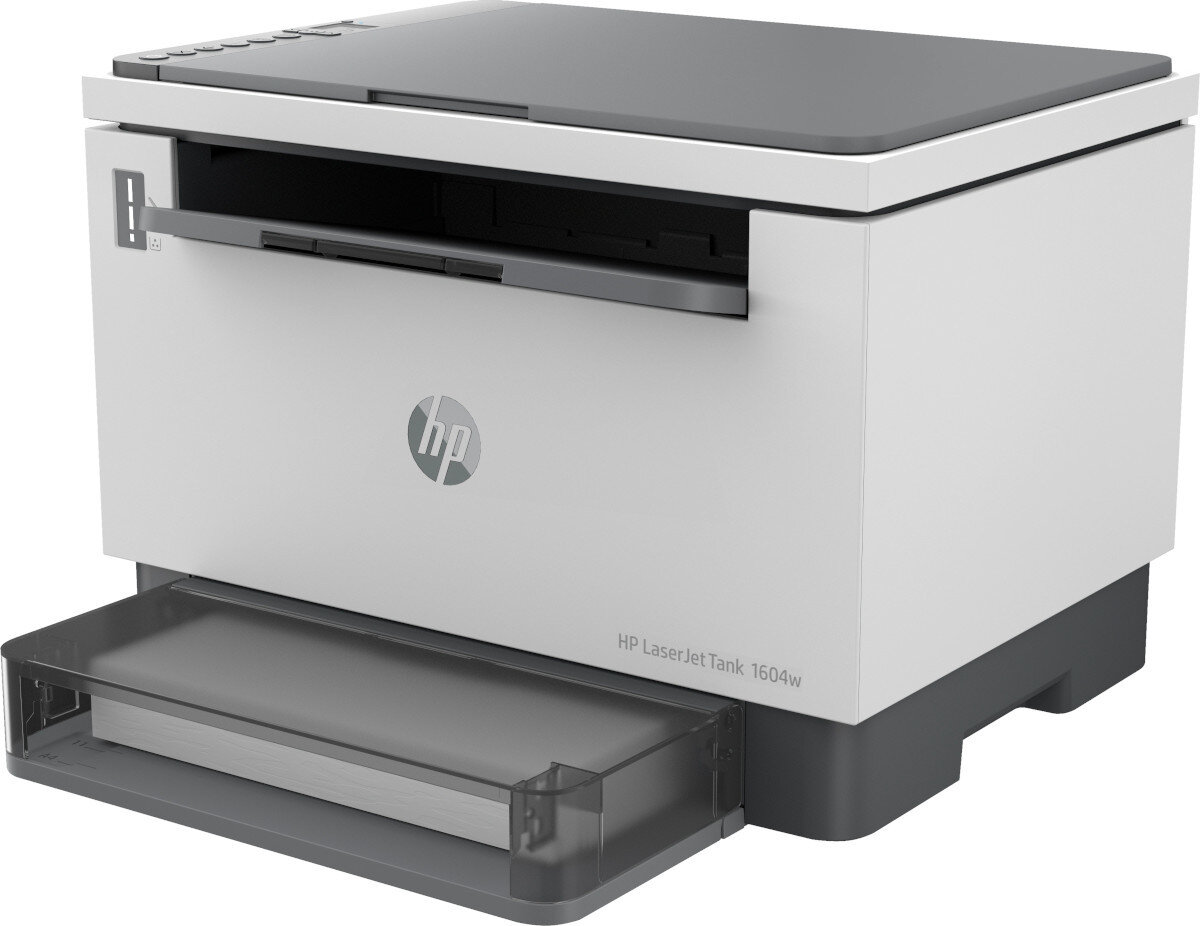 Urządzenie wielofunkcyjne HP LaserJet Tank 1604w wyświetlacz drukowanie skanowanie kopiowanie