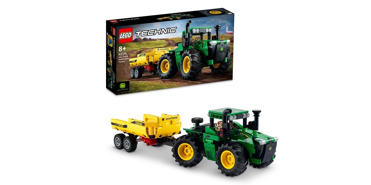 LEGO Technic Traktor John Deere 9620R 4WD 42136 Od lat dla Was