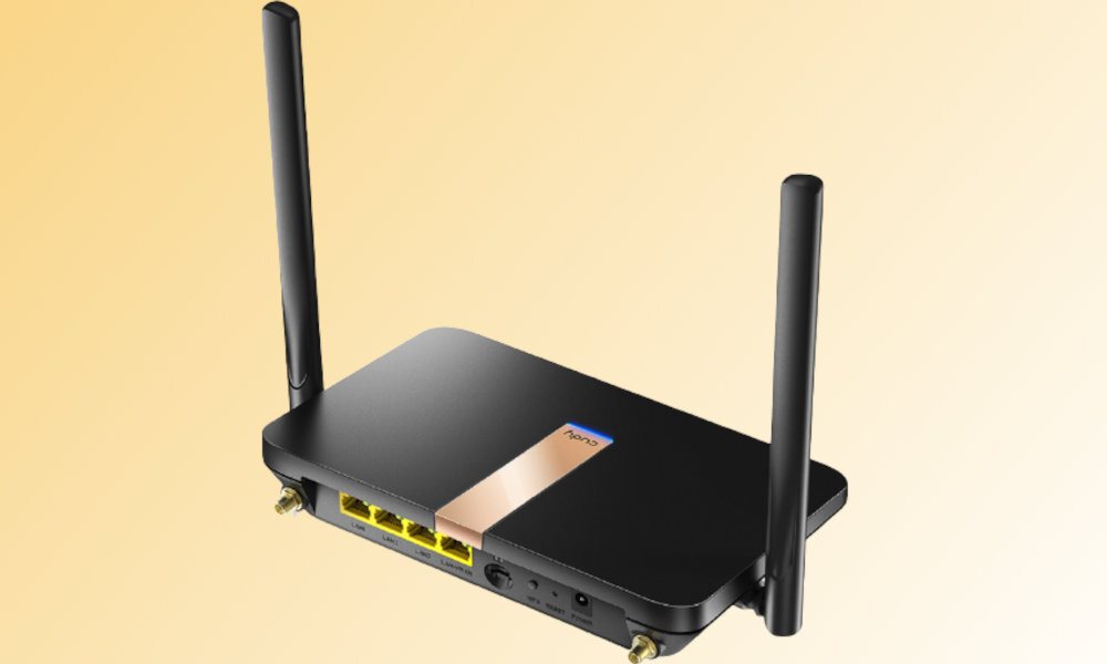 Router CUDY LT500D 4G band lock TTL ISP