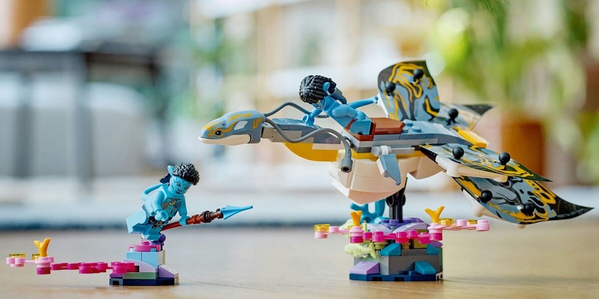 LEGO Avatar Odkrycie ilu 75575 film minifigurki Tsireyi Tuk rafa koralowa