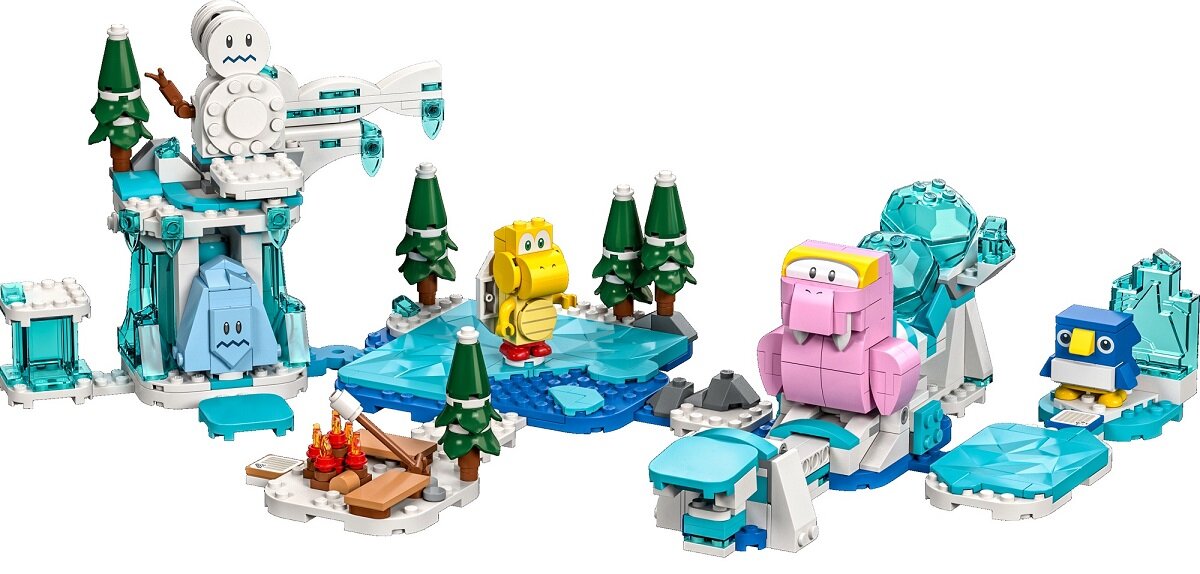 LEGO Super Mario Śniegowa przygoda Fliprusa  - Zestaw rozszerzający 71417 Świetny pomysł na prezent