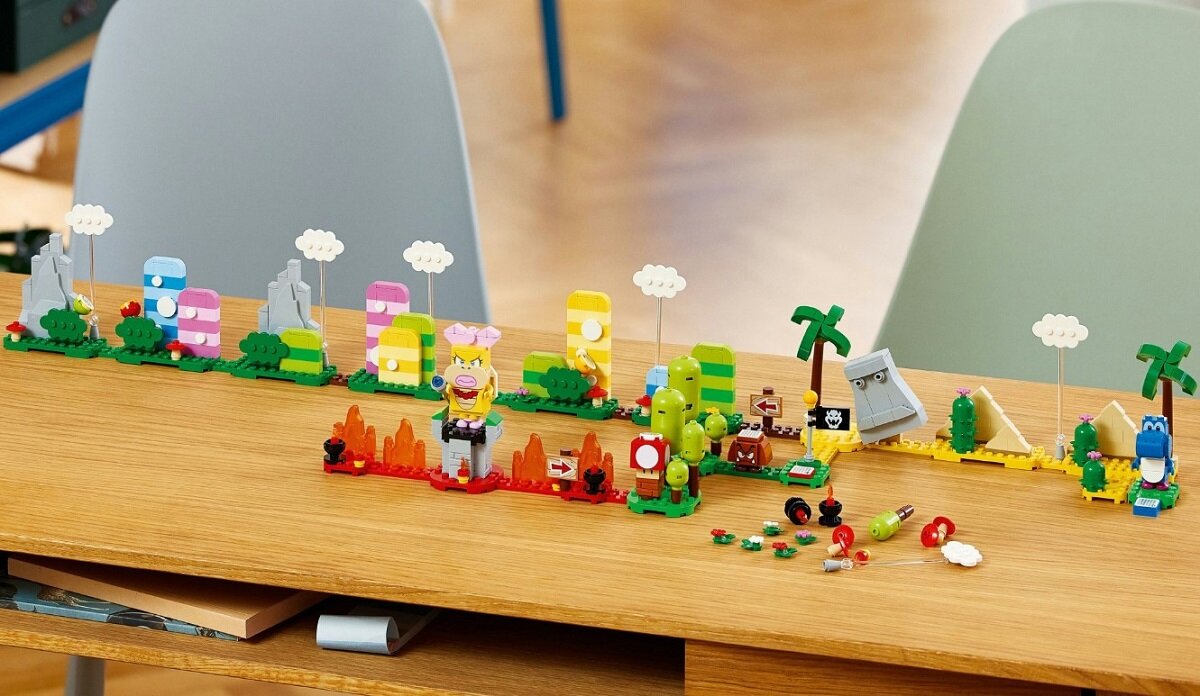 LEGO Super Mario Kreatywna skrzyneczka - zestaw twórcy Prezent dla sześciolatków i starszych dzieci