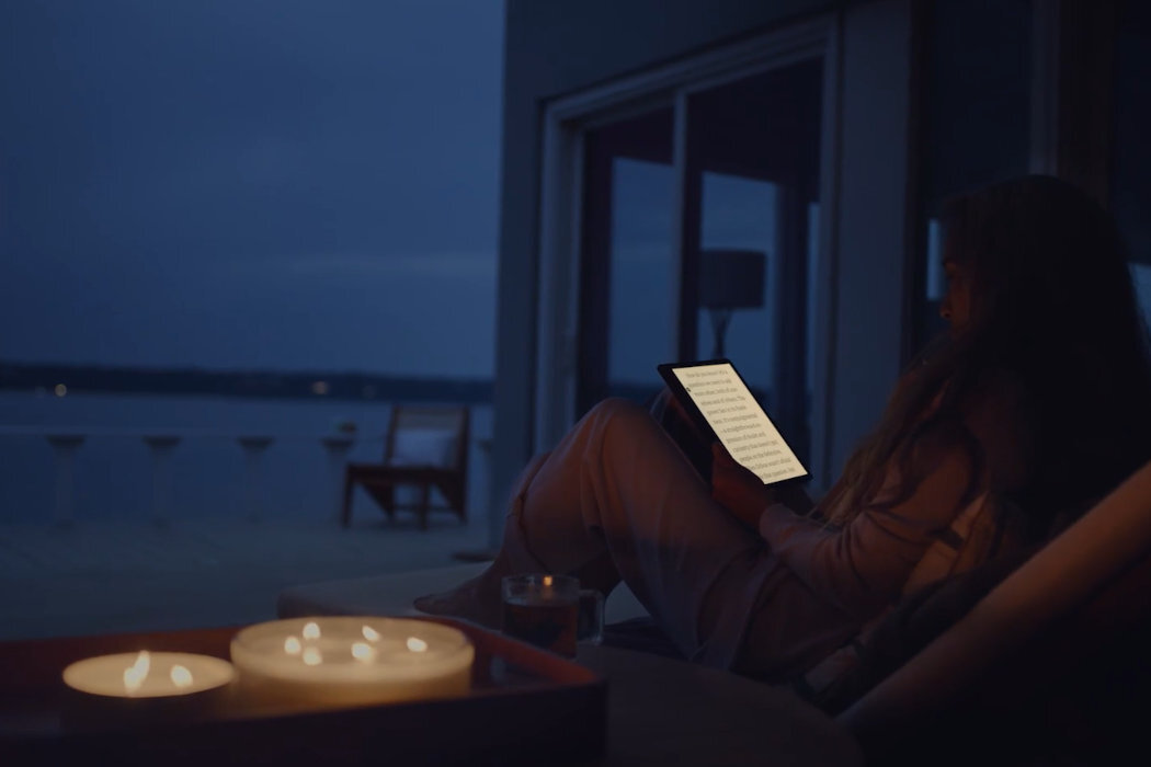Czytnik E-booków AMAZON Kindle Scribe Szary + Basic Pen bateria duża wytrzymała dom podróż