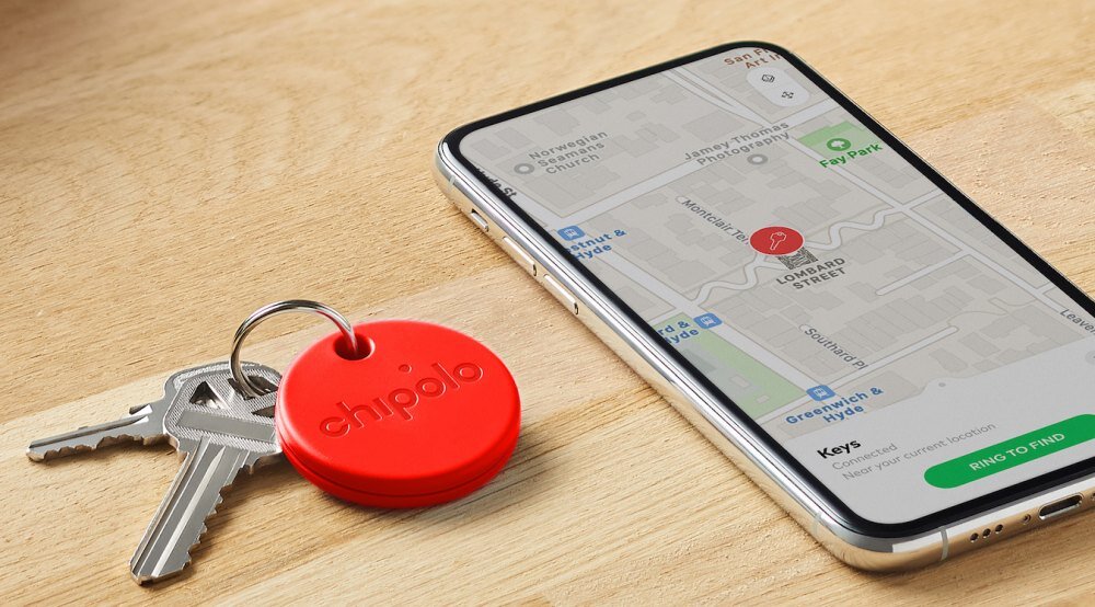 Lokalizator CHIPOLO One wyszukiwarka przedmiotów  wyszukiwarka kluczy wyszukiwarka Bluetooth tropiciel Bluetooth znajdź klucze znajdź telefon znajdź zgubione klucze