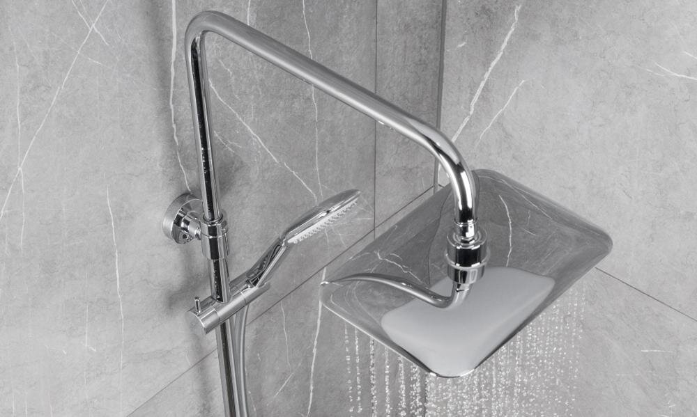 KFA ARMATURA Logon 5136-915-00 łazienka element funkcjonalność relaks prysznic higiena zestaw natrysk deszczownica