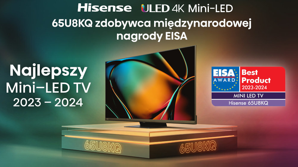 Telewizor HISENSE U8KQ  - banner