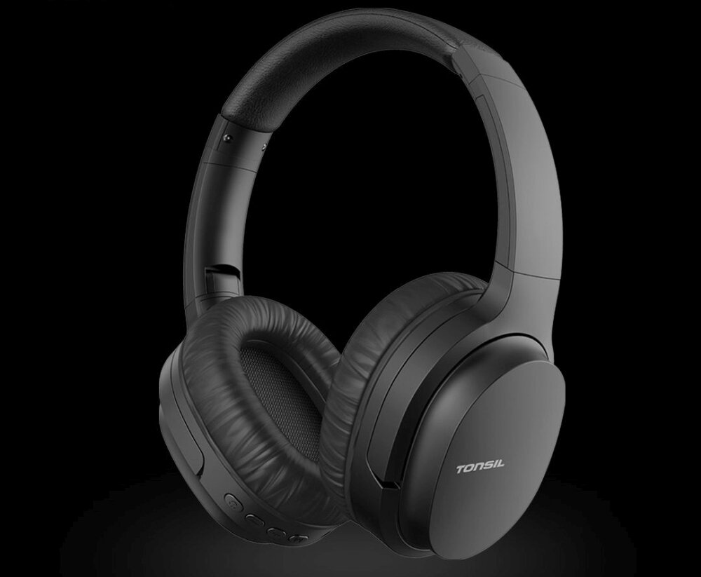 Słuchawki nauszne TONSIL R45BTdźwięk redukcja szumów bluetooth połączenia głosowe dopasowanie sterowanie