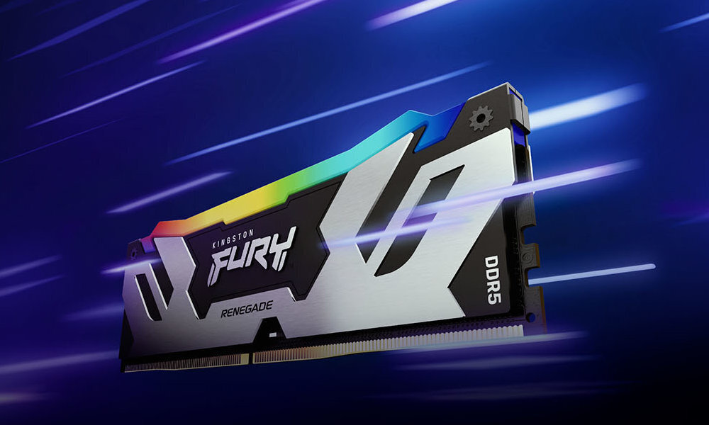 Pamięć RAM KINGSTON Fury Renegade DDR5 RGB 64GB 6000MHz prędkość szybkość