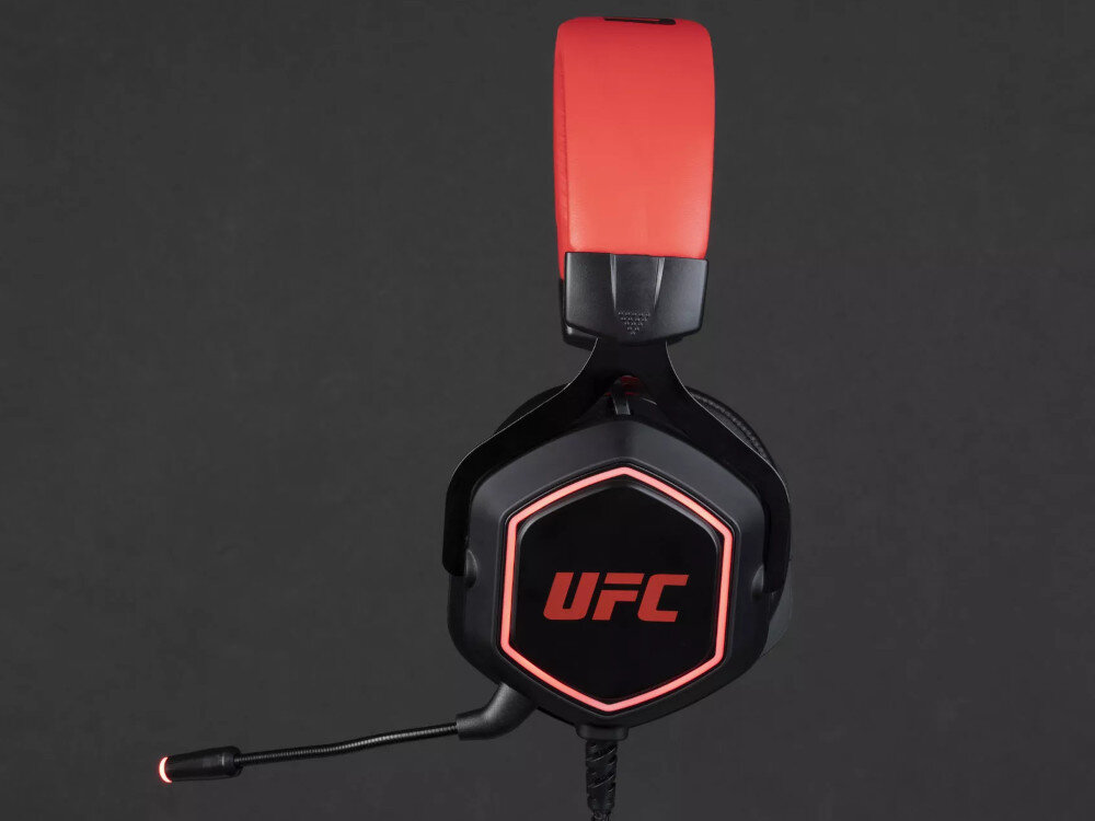 Słuchawki KONIX UFC Casque Gaming mikrofon komunikacja odpinanie