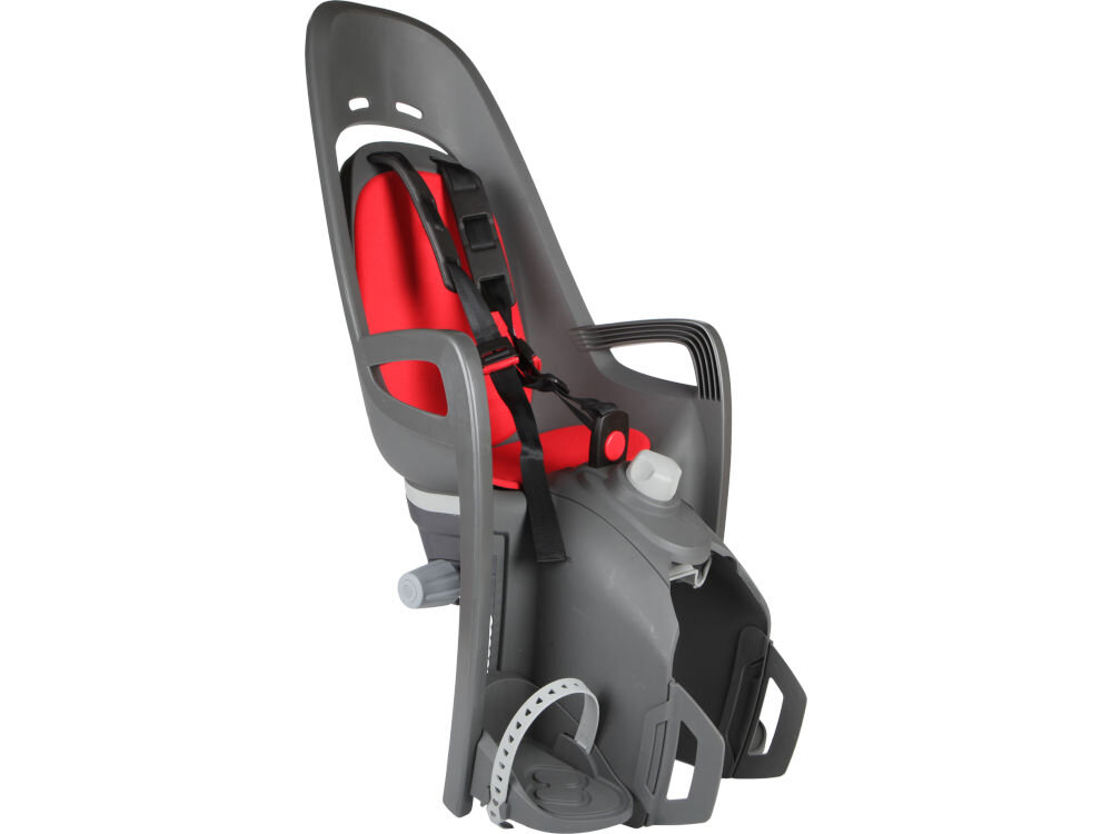 Fotelik rowerowy HAMAX Zenith Relax Adapter Adapter Szaro-czerwony udźwig