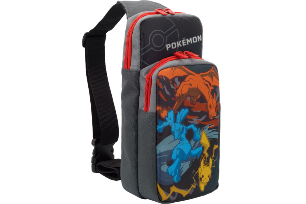 Plecak HORI Adventure Pack (Charizard, Lucario, Pikachu) wygoda ochorna pojemność wyposażenie licencja