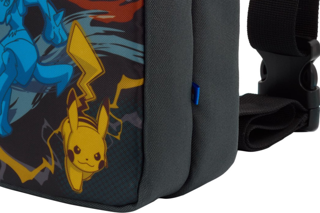 Plecak HORI Adventure Pack (Charizard, Lucario, Pikachu) wygoda ochorna pojemność wyposażenie licencja