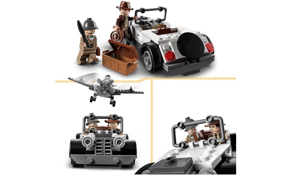 LEGO Indiana Jones Pościg myśliwcem 77012 dziecko kreatywność zabawa nauka rozwój klocki figurki minifigurki jakość tradycja konstrukcja nauka wyobraźnia role jakość bezpieczeństwo wyobraźnia budowanie pasja hobby funkcje instrukcja aplikacja LEGO Builder