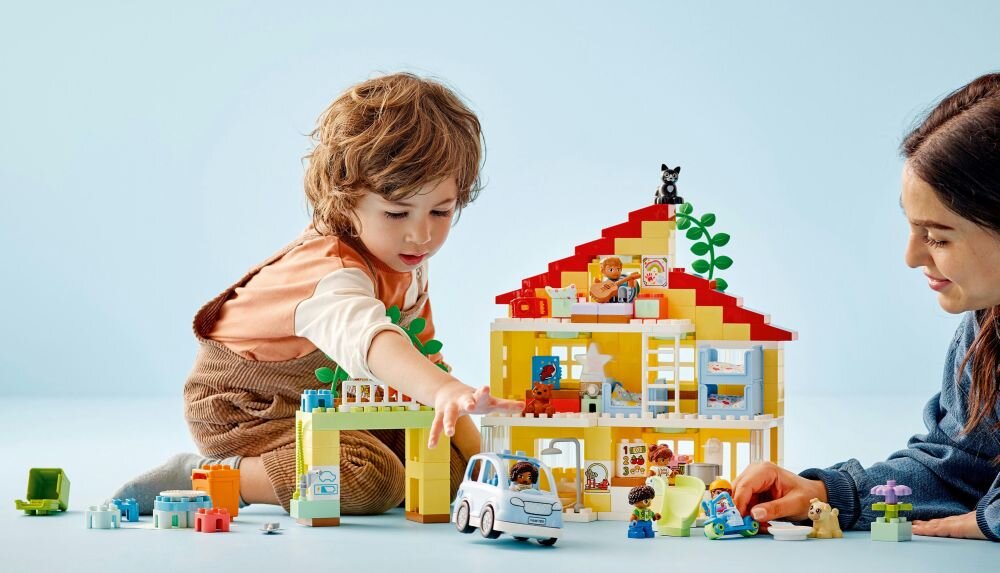 LEGO DUPLO Dom rodzinny 3w1 10994   klocki elementy zabawa łączenie figurki akcesoria figurka zestaw