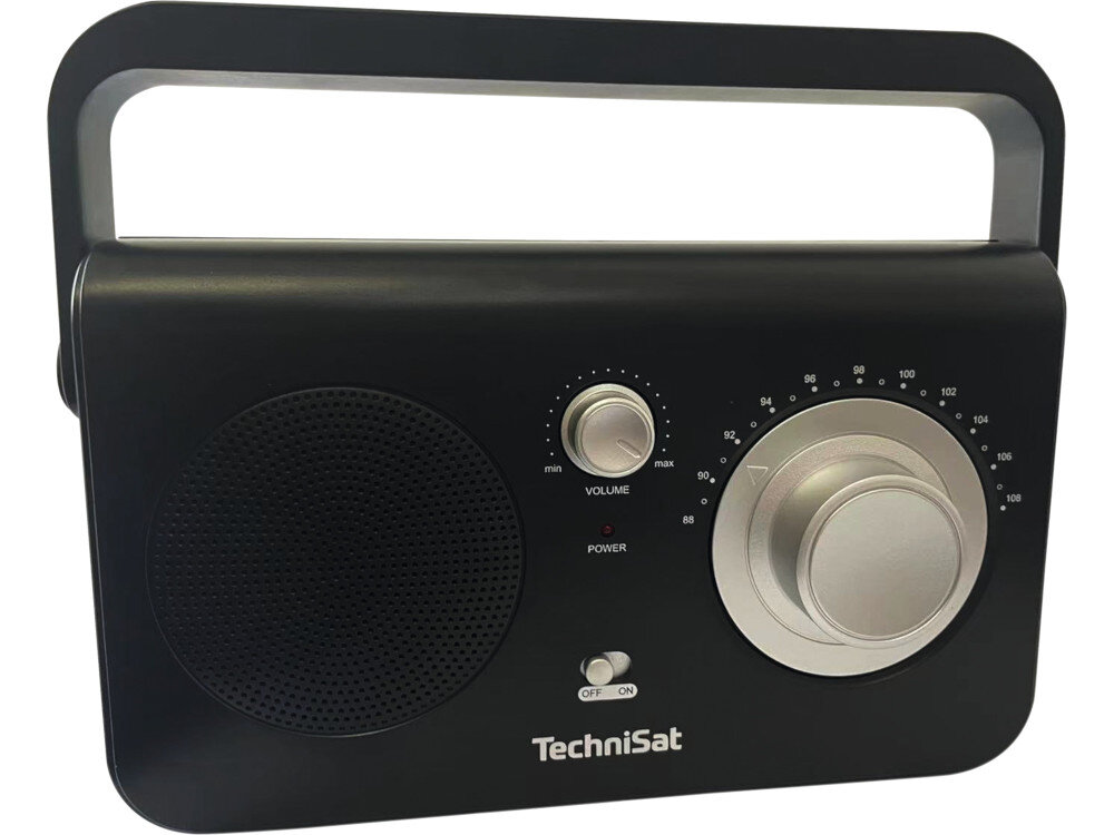 Radio TECHNISAT Classic 100 Czarny głośnik moc antena złącze pokrętła