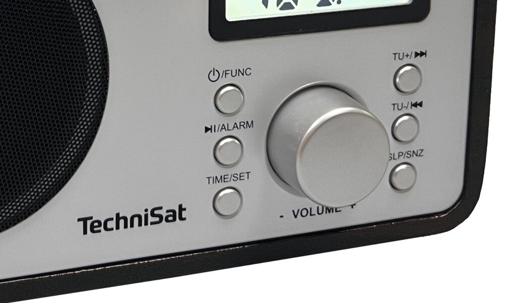 Radio TECHNISAT Classic 200 76-4821-00 Wenge głośnik moc obsługa pokrętło przyciski tryb dźwięk mono