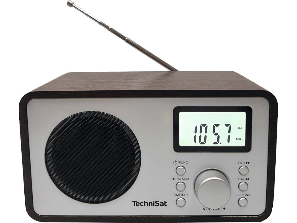Radio TECHNISAT Classic 200 76-4821-00 Wenge pendrive port USB słuchawki funkcje budzik
