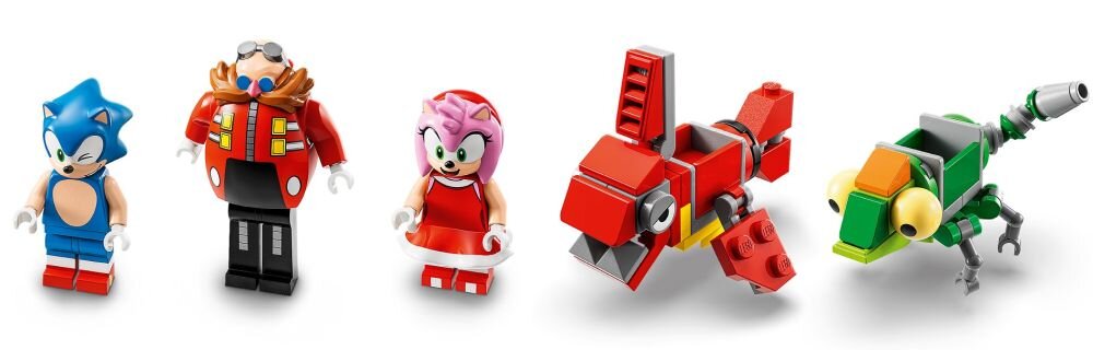 LEGO Sonic the Hedgehog Sonic — wyzwanie z pętlą w Green Hill 76994    klocki elementy zabawa łączenie figurki akcesoria figurka zestaw 