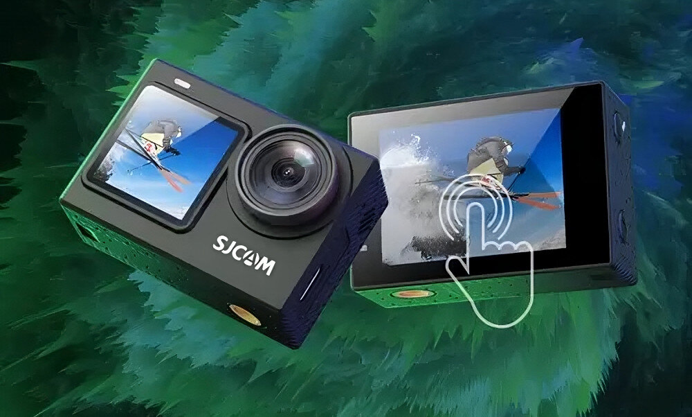 Kamera sportowa SJCAM SJ6 Pro Czarny ekran obsługa menu ustawienia