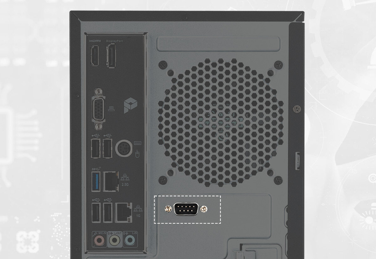 Komputer MSI Pro DP180 13-017EU i5-13400 8GB RAM 512GB SSD Windows 11 Professional port COM urządzenia podłączenie skanery kasy POS