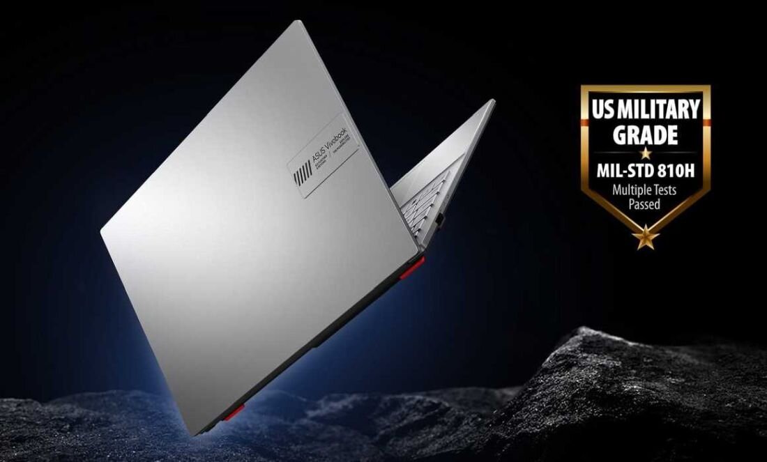 Laptop ASUS VivoBook Go E1504FA - MIL-STD-810H 