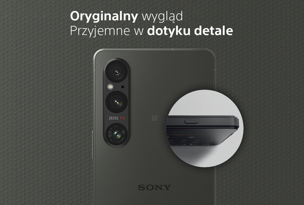 Smartfon SONY Xperia 1 V ekran wyswietlacz aparat czas pracy ladowanie rozrywka
