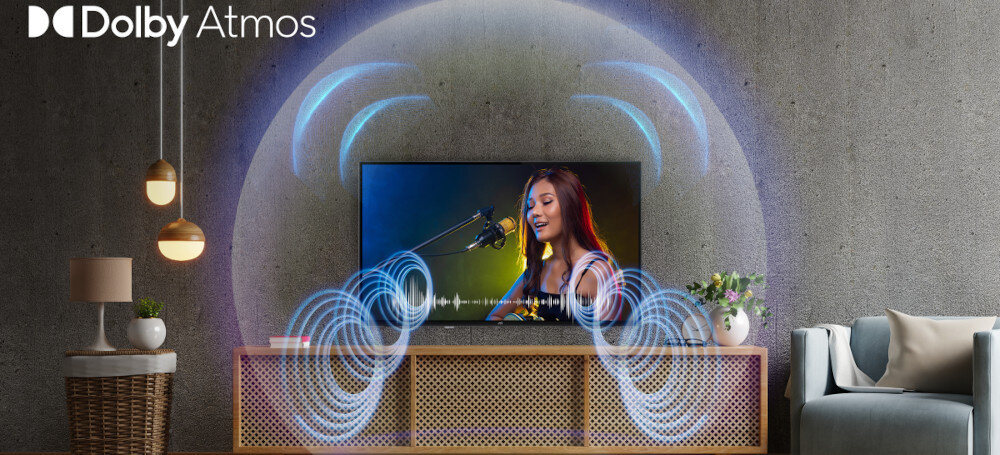 Telewizor JVC LT-43VA3300 43 LED 4K Android TV Dolby Vision Dolby Atmos HDMI 2.1  - procesor