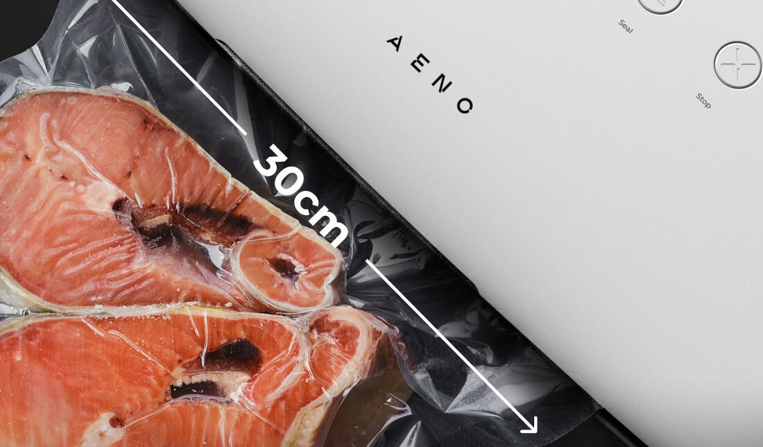 Zgrzewarka próżniowa AENO VS2 różnorodne torebki podział posiłków na mniejsze lub większe porcje