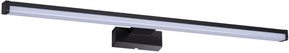 Kinkiet KANLUX Asten IP44 15W-NW-B Czarny stylowy funkcjonalny efektywne oswietlenie estetyczny wyglad wnetrz wymiary 900 x 42 x 100 mm