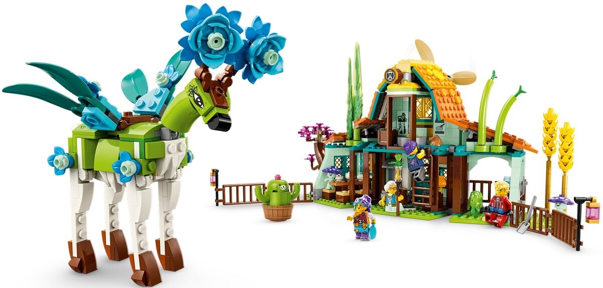 LEGO DREAMZzz Stajnia fantastycznych stworzeń 71459 dziecko kreatywność zabawa nauka rozwój klocki figurki minifigurki jakość tradycja konstrukcja nauka wyobraźnia role jakość bezpieczeństwo wyobraźnia budowanie pasja hobby funkcje instrukcja aplikacja LEGO Builde