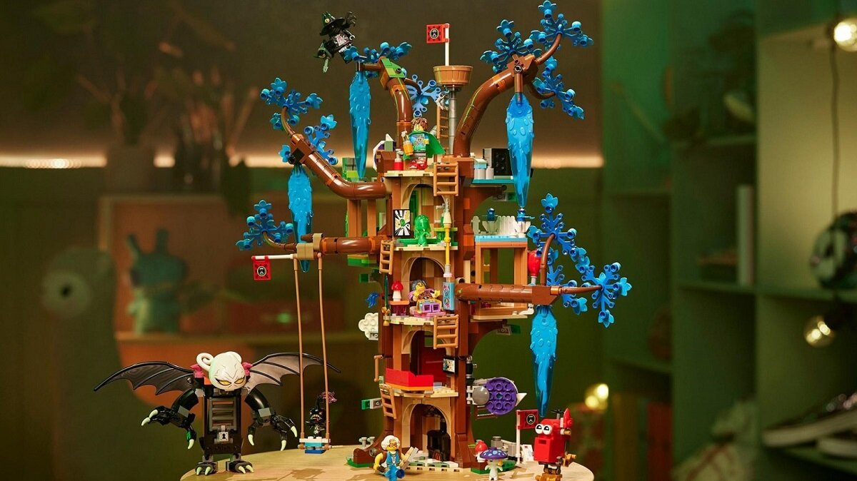 LEGO DREAMZzz Fantastyczny domek na drzewie 71461 dziecko kreatywność zabawa nauka rozwój klocki figurki minifigurki jakość tradycja konstrukcja nauka wyobraźnia role jakość bezpieczeństwo wyobraźnia budowanie pasja hobby funkcje instrukcja aplikacja LEGO Builder