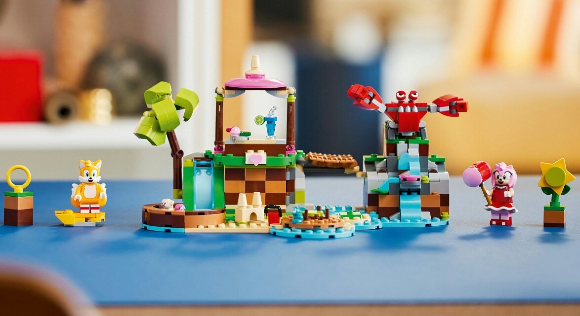LEGO Sonic the Hedgehog Wyspa dla zwierząt Amy 76992 dziecko kreatywność zabawa nauka rozwój klocki figurki minifigurki jakość tradycja konstrukcja nauka wyobraźnia role jakość bezpieczeństwo wyobraźnia budowanie pasja hobby funkcje instrukcja aplikacja LEGO Builder
