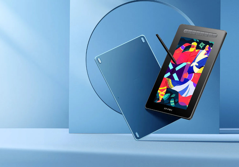 Tablet graficzny XP-PEN Artist 12 (2. generacja) Niebieski ergonomia styl artyści sztuka wyposażenie połączenie