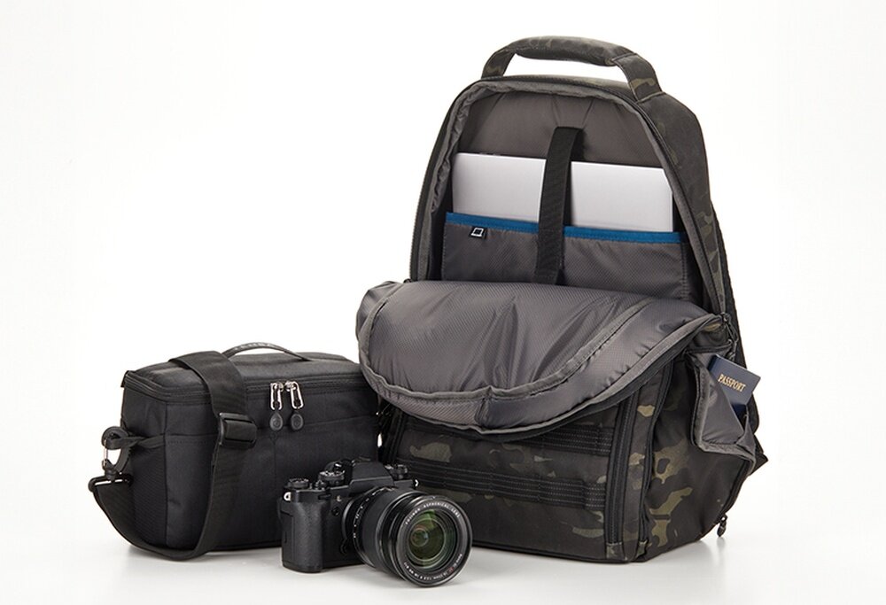 Plecak TENBA Fulton V2 14L Oliwkowy pojemność konstrukcja warunki atmosferyczne przechowywanie komfort noszenie pojemność fotografowie