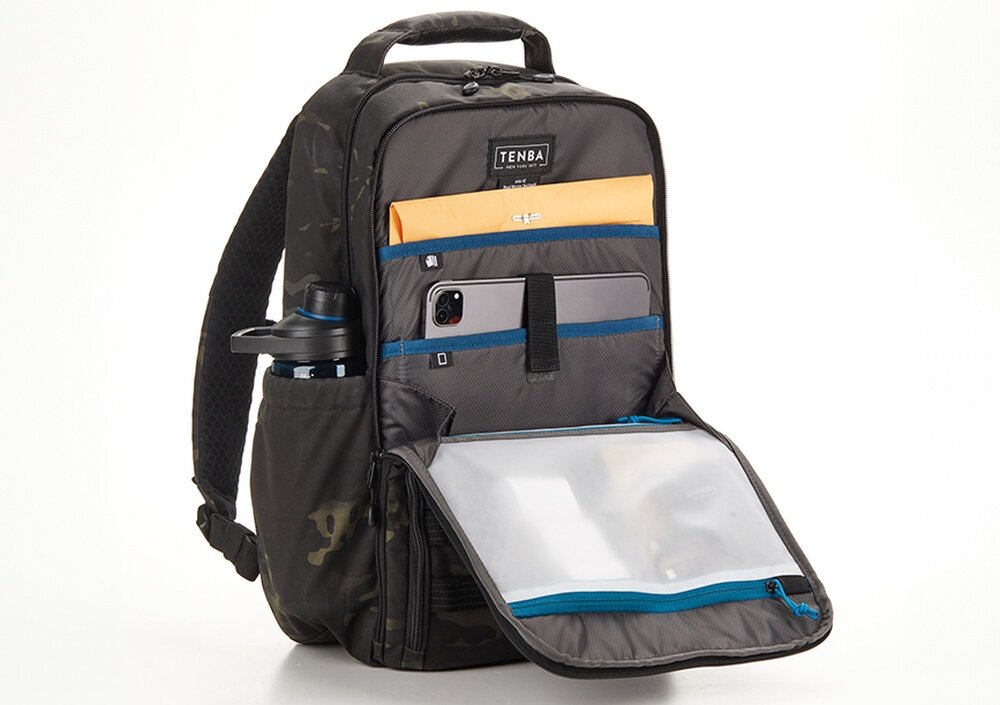 Plecak TENBA Fulton V2 14L Oliwkowy pojemność konstrukcja warunki atmosferyczne przechowywanie komfort noszenie pojemność fotografowie