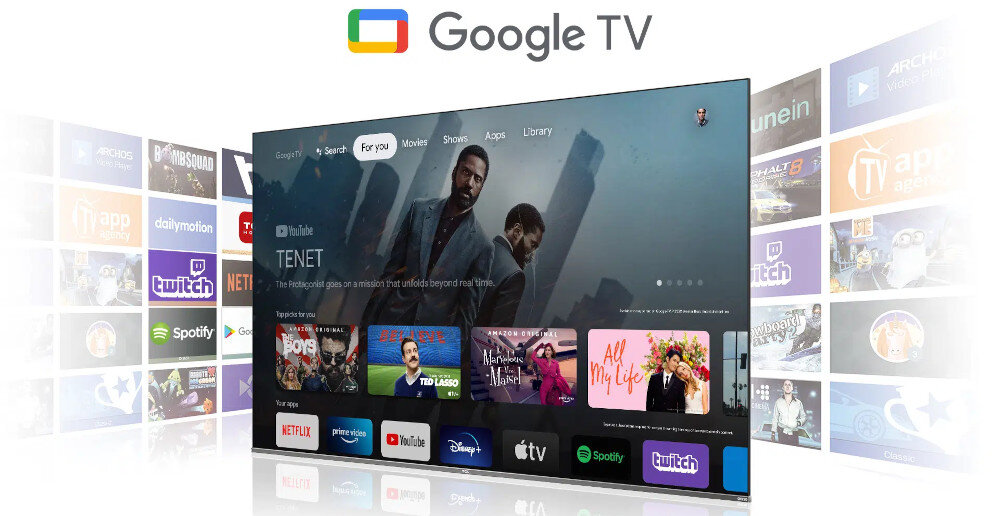 Telewizor TCL P745  - google tv