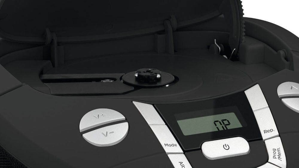 Radioodtwarzacz TECHNISAT Viola CD-1 Biały źródła głośniki dźwięk porty łączność Bluetooth